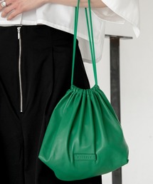 VACANCY | フェイクレザー巾着ショルダーバッグ(ショルダーバッグ)