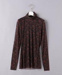 GANNI | ＜GANNI（ガニー）＞プリント タートルネック カットソー ■■■(Tシャツ/カットソー)