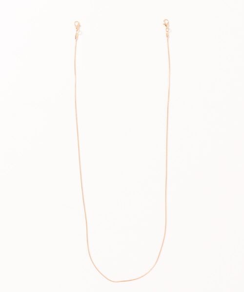 kutir（クティール）の「マスクチェーンネックレス（ネックレス・レディース・シルバー/ゴールド・FREE）」の9枚目の写真