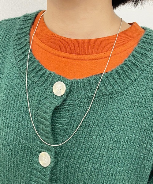 kutir（クティール）の「マスクチェーンネックレス（ネックレス・レディース・シルバー/ゴールド・FREE）」の4枚目の写真