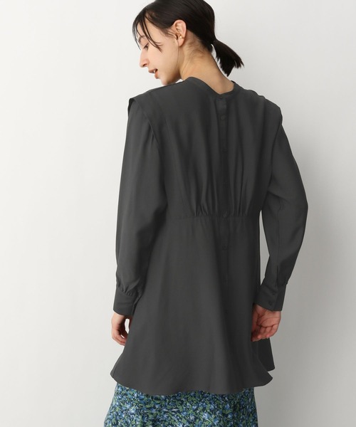 A part by（アパートバイ）の「Rn2wayチュニックブラウス 265049（シャツ/ブラウス・レディース・ライトグレー/ライトブルー/ブラック/オフホワイト・FREE）」の14枚目の写真