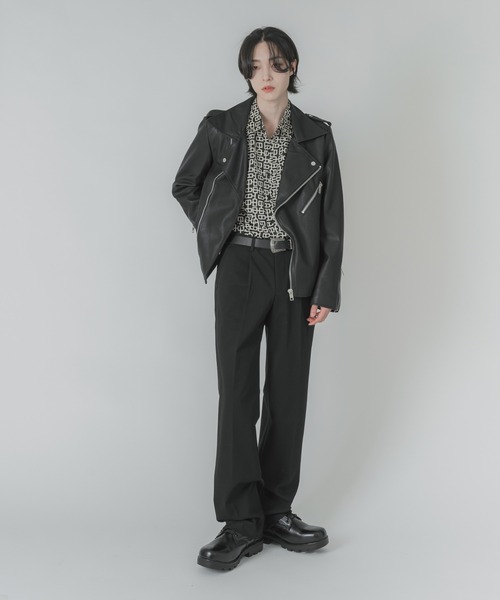 FOLLOWIN（フォロウィン）の「ウエスタンポイントモチーフ牛革ベルト（ベルト・レディース・ブラック・ONE SIZE）」の2枚目の写真