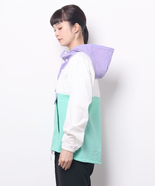 Champion（チャンピオン）の「【Champion】切替えナイロンアノラックジャケット（その他アウター・レディース・ホワイト・L/M）」の3枚目の写真