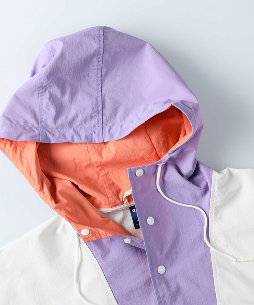 Champion（チャンピオン）の「【Champion】切替えナイロンアノラックジャケット（その他アウター・レディース・ホワイト・L/M）」の10枚目の写真