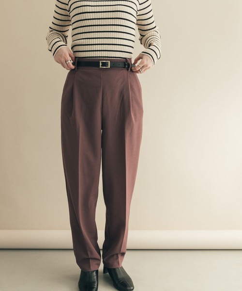 SMELLY（スメリー）の「ベーシックデザインベルト（ベルト・レディース・ブラック/グリーン・-）」の3枚目の写真