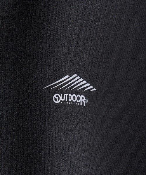 OUTDOOR PRODUCTS APPAREL(アウトドアプロダクツアパレル)の「エアダンボール ストレッチ ZIPパーカー ワンポイントブランドロゴ(パーカー・メンズ・グレー/ブラック・MEDIUM/LARGE/X-LARGE)」の6枚目の写真
