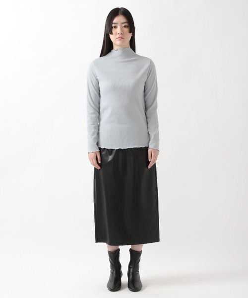ALAND(エーランド)の「3.3Field Trip/LETTUCE TRIM TOP 2275827(Tシャツ/カットソー・レディース・ライトブルー/アイボリー/ブラック・FREE)」の7枚目の写真