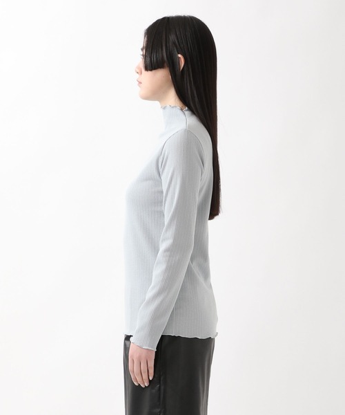 ALAND(エーランド)の「3.3Field Trip/LETTUCE TRIM TOP 2275827(Tシャツ/カットソー・レディース・ライトブルー/アイボリー/ブラック・FREE)」の10枚目の写真