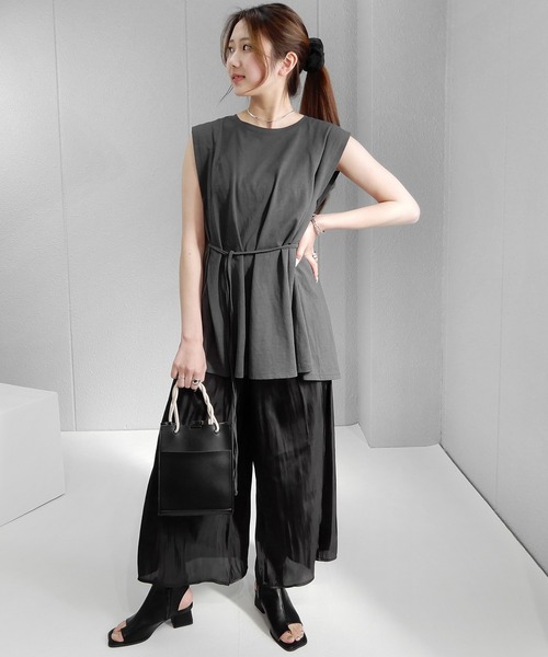 alala（アララ）の「ハイカットトングサンダル　◇（サンダル・レディース・アイボリー/ブラック/グレイッシュベージュ/シルバー・S/M/L/LL）」の10枚目の写真