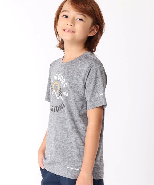 Columbia（コロンビア）の「Columbia/ マウントエコーショートスリーブグラフィックTシャツ /コロンビア /キッズ（Tシャツ/カットソー・キッズ・ブラック/ネイビー/グレー/ブルー/ホワイト/ブルー系その他/グレー系・XXS/XS/S/M/L）」の4枚目の写真