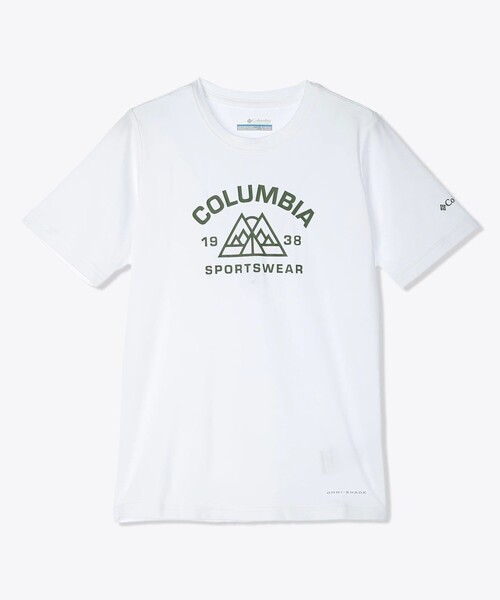 Columbia（コロンビア）の「Columbia/ マウントエコーショートスリーブグラフィックTシャツ /コロンビア /キッズ（Tシャツ/カットソー・キッズ・ブラック/ネイビー/グレー/ブルー/ホワイト/ブルー系その他/グレー系・XXS/XS/S/M/L）」の2枚目の写真