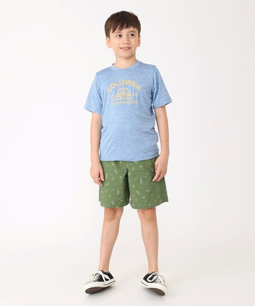 Columbia（コロンビア）の「Columbia/ マウントエコーショートスリーブグラフィックTシャツ /コロンビア /キッズ（Tシャツ/カットソー・キッズ・ブラック/ネイビー/グレー/ブルー/ホワイト/ブルー系その他/グレー系・XXS/XS/S/M/L）」の14枚目の写真