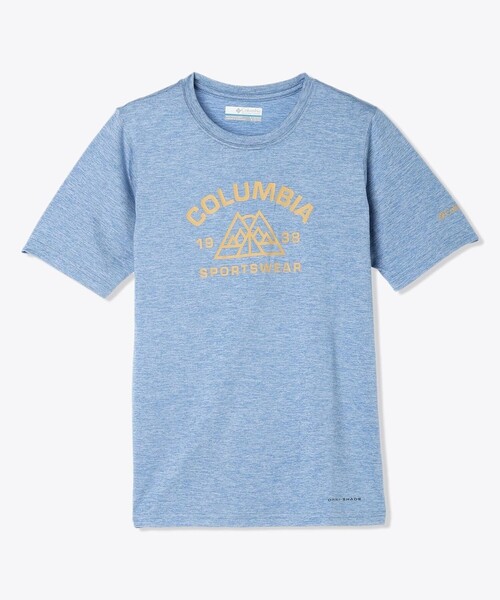 Columbia（コロンビア）の「Columbia/ マウントエコーショートスリーブグラフィックTシャツ /コロンビア /キッズ（Tシャツ/カットソー・キッズ・ブラック/ネイビー/グレー/ブルー/ホワイト/ブルー系その他/グレー系・XXS/XS/S/M/L）」の8枚目の写真