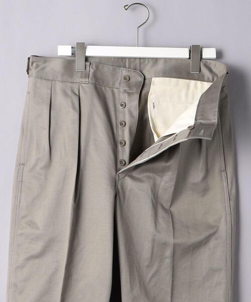 Scye(サイ)の「<SCYE(サイ)> フレンチアーミー チノパンツ(チノパンツ・メンズ・オリーブ・40/38/36)」の10枚目の写真