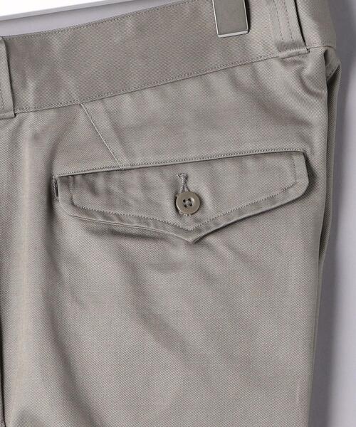 Scye(サイ)の「<SCYE(サイ)> フレンチアーミー チノパンツ(チノパンツ・メンズ・オリーブ・40/38/36)」の7枚目の写真