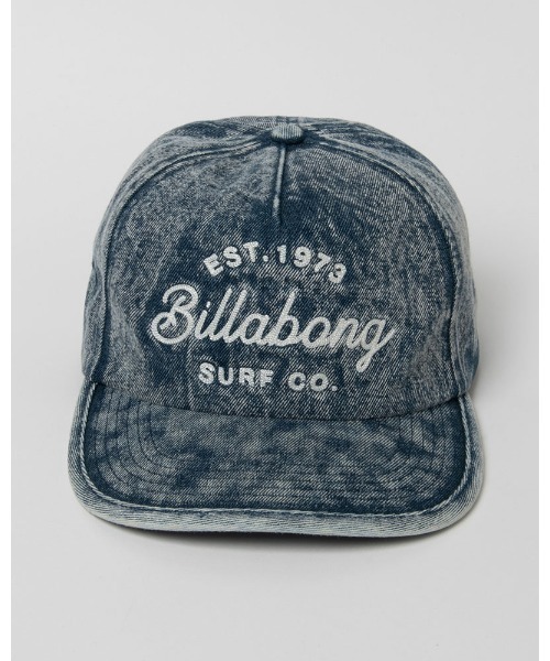 BILLABONG（ビラボン）の「BILLABONG メンズ 【WAVE WASHED】 WASHED DENIM キャップ 【2022年春夏モデル】/ビラボン帽子（キャップ・メンズ・ブラック/インディゴブルー・FREE）」の12枚目の写真