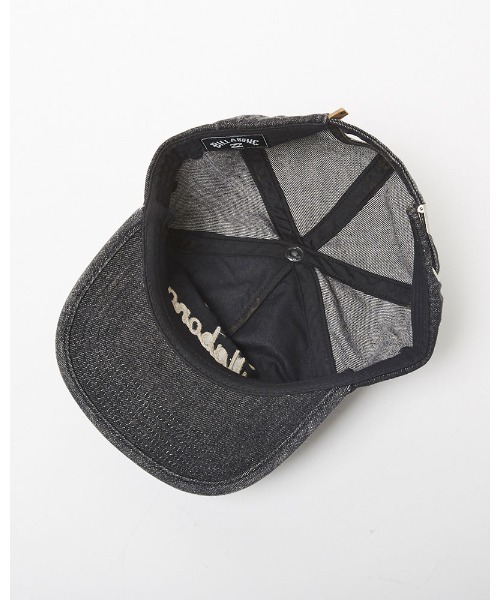 BILLABONG（ビラボン）の「BILLABONG メンズ 【WAVE WASHED】 WASHED DENIM キャップ 【2022年春夏モデル】/ビラボン帽子（キャップ・メンズ・ブラック/インディゴブルー・FREE）」の8枚目の写真