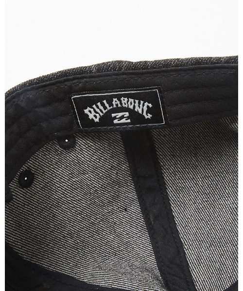 BILLABONG（ビラボン）の「BILLABONG メンズ 【WAVE WASHED】 WASHED DENIM キャップ 【2022年春夏モデル】/ビラボン帽子（キャップ・メンズ・ブラック/インディゴブルー・FREE）」の9枚目の写真