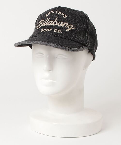 BILLABONG（ビラボン）の「BILLABONG メンズ 【WAVE WASHED】 WASHED DENIM キャップ 【2022年春夏モデル】/ビラボン帽子（キャップ・メンズ・ブラック/インディゴブルー・FREE）」の16枚目の写真