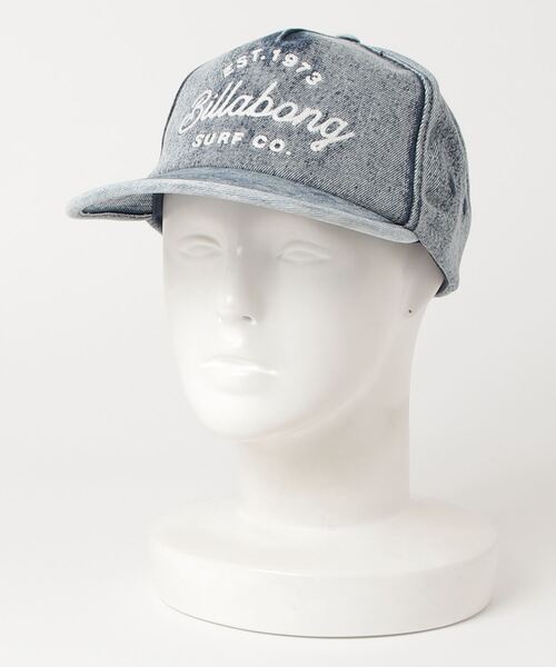 BILLABONG（ビラボン）の「BILLABONG メンズ 【WAVE WASHED】 WASHED DENIM キャップ 【2022年春夏モデル】/ビラボン帽子（キャップ・メンズ・ブラック/インディゴブルー・FREE）」の17枚目の写真