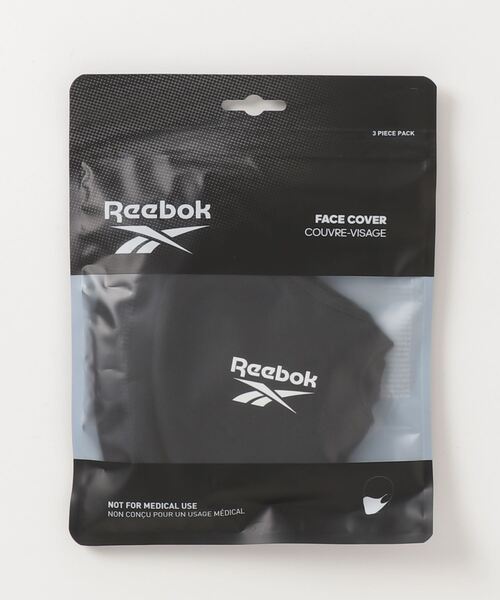 Reebok（リーボック）の「フェイスカバー 3枚組/ Face Cover 3-Pack（マスク・メンズ・ブラック×ブラック・MEDIUM/LARGE）」の6枚目の写真