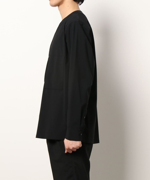 ITTI(イッチ)の「【ITTI×Lui's/イッチ×ルイス】BASEBALL(シャツジャケット)(シャツ/ブラウス・メンズ・ホワイト/ブラック・1/2)」の7枚目の写真