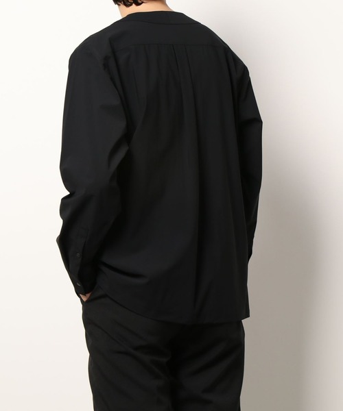 ITTI(イッチ)の「【ITTI×Lui's/イッチ×ルイス】BASEBALL(シャツジャケット)(シャツ/ブラウス・メンズ・ホワイト/ブラック・1/2)」の6枚目の写真