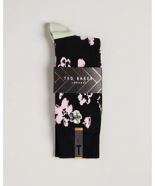 Ted Baker(テッドベーカー)の「FLOWTWO メンズ ソックス(マグノリア)(ソックス/靴下・メンズ・ブラック/ダークネイビー・O/S)」の2枚目の写真