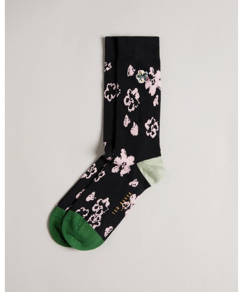 Ted Baker(テッドベーカー)の「FLOWTWO メンズ ソックス(マグノリア)(ソックス/靴下・メンズ・ブラック/ダークネイビー・O/S)」の3枚目の写真