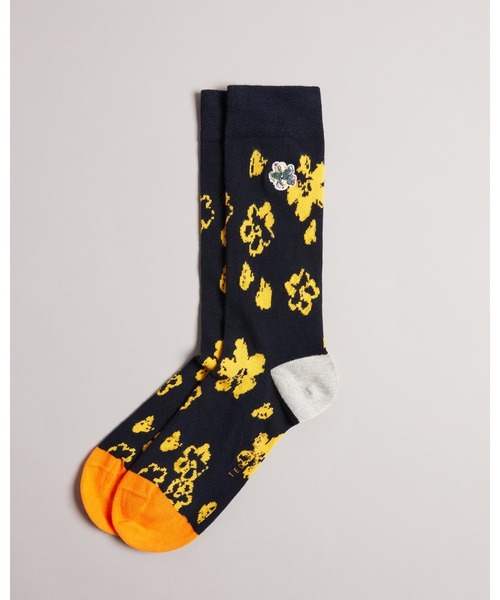 Ted Baker(テッドベーカー)の「FLOWTWO メンズ ソックス(マグノリア)(ソックス/靴下・メンズ・ブラック/ダークネイビー・O/S)」の5枚目の写真