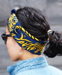 THE MILES | youtilityarticle SQUARE&Concho-Hairloop Set バンダナ＆コンチョバッジ セット(バンダナ/スカーフ)