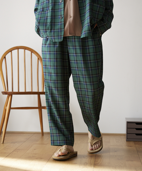 JOURNAL STANDARD relume(ジャーナルスタンダード レリューム)の「【ジャケット+パンツの2点SET】リラックスオーバーサイズセットアップ(シャツ/ブラウス・メンズ・ベージュ/ネイビー/グリーン・SMALL/MEDIUM/LARGE)」の10枚目の写真