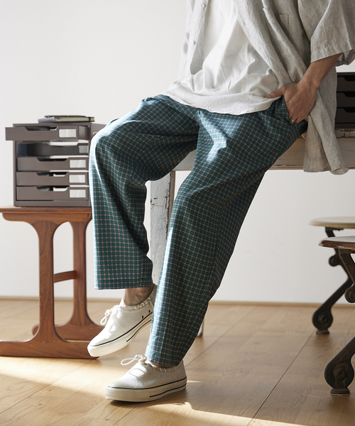 JOURNAL STANDARD relume(ジャーナルスタンダード レリューム)の「【ジャケット+パンツの2点SET】リラックスオーバーサイズセットアップ(シャツ/ブラウス・メンズ・ベージュ/ネイビー/グリーン・SMALL/MEDIUM/LARGE)」の18枚目の写真