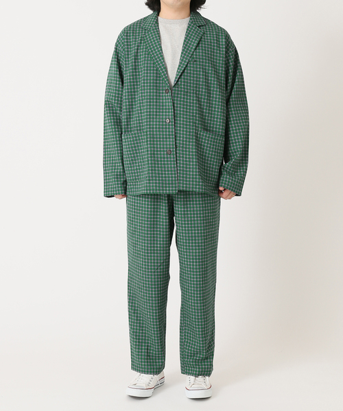 JOURNAL STANDARD relume(ジャーナルスタンダード レリューム)の「【ジャケット+パンツの2点SET】リラックスオーバーサイズセットアップ(シャツ/ブラウス・メンズ・ベージュ/ネイビー/グリーン・SMALL/MEDIUM/LARGE)」の19枚目の写真