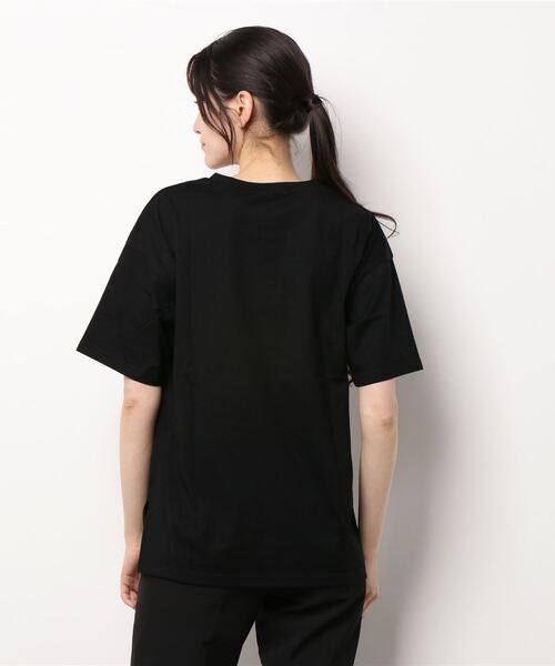 Cepica（セピカ）の「ARTプリントTシャツ（Tシャツ/カットソー・レディース・ブラック/ベージュ/オフホワイト・FREE）」の4枚目の写真