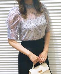 INGNI（イング）の「パワショルレースキャミセット／トップス（Tシャツ/カットソー）」