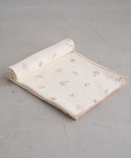 スワドルブランケット 100×100cm 2重ガーゼ（ベビー寝具/家具