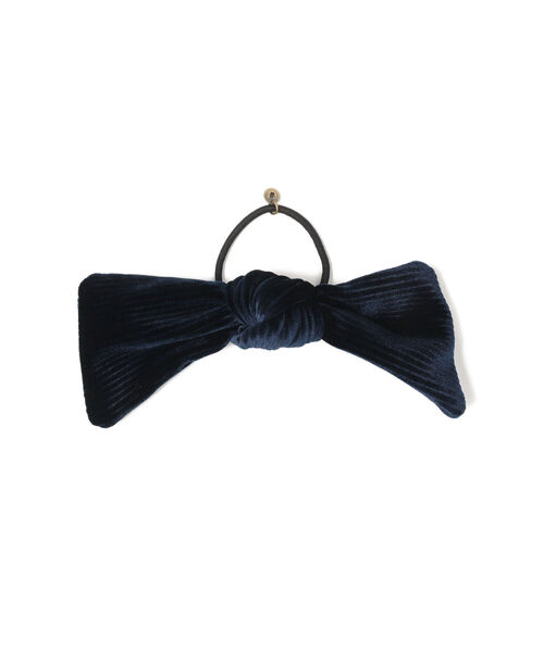 BEAMS BOY（ビームスボーイ）の「BEAMS BOY / ビッグリボン ヘアゴム（ヘアゴム・レディース・ネイビー/グレー/レッド・ONE SIZE）」の6枚目の写真