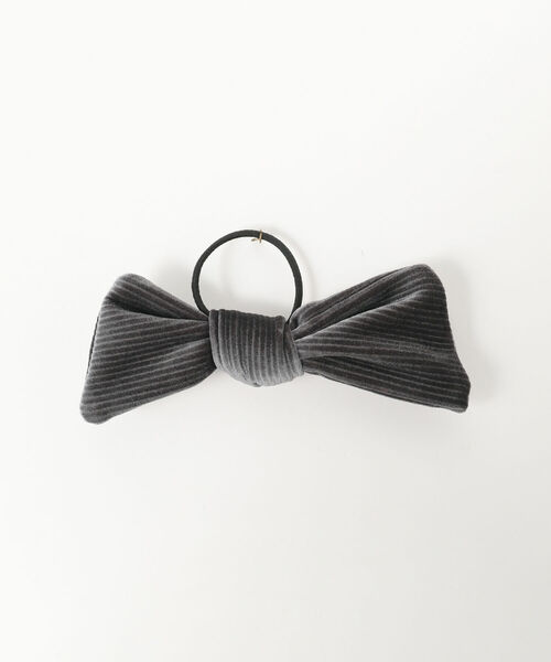 BEAMS BOY（ビームスボーイ）の「BEAMS BOY / ビッグリボン ヘアゴム（ヘアゴム・レディース・ネイビー/グレー/レッド・ONE SIZE）」の7枚目の写真