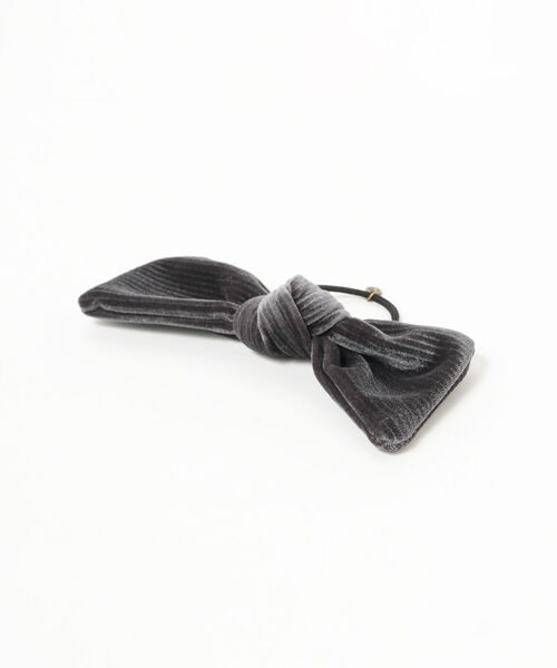 BEAMS BOY（ビームスボーイ）の「BEAMS BOY / ビッグリボン ヘアゴム（ヘアゴム・レディース・ネイビー/グレー/レッド・ONE SIZE）」の8枚目の写真