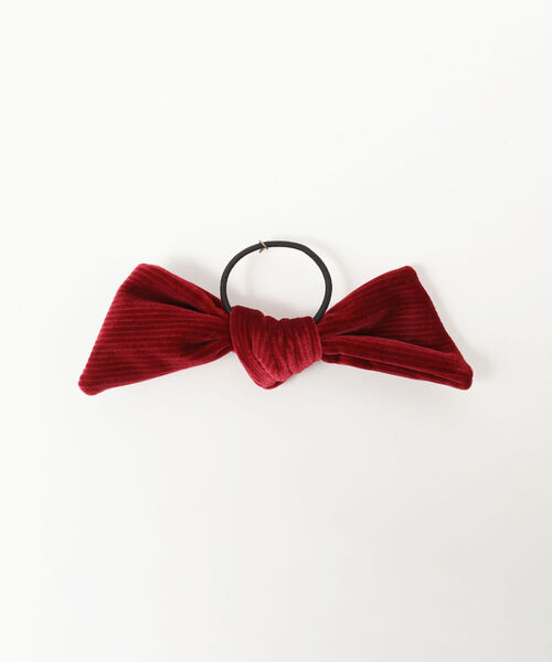 BEAMS BOY（ビームスボーイ）の「BEAMS BOY / ビッグリボン ヘアゴム（ヘアゴム・レディース・ネイビー/グレー/レッド・ONE SIZE）」の10枚目の写真