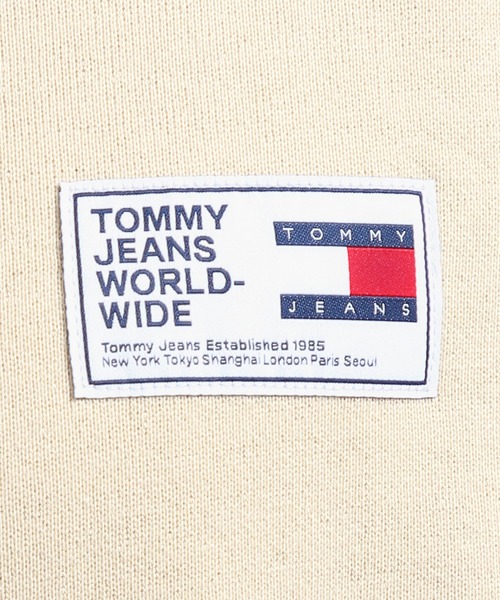 tommy jeans(トミー ジーンズ)の「ラベルクルーネックプルオーバー(Tシャツ/カットソー・メンズ・ベージュ/ネイビー・SMALL/MEDIUM/LARGE/X-LARGE)」の9枚目の写真
