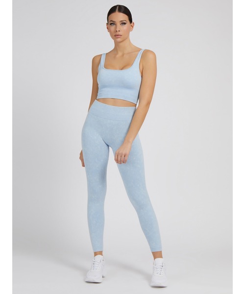 Guess（ゲス）の「Washed Seamless Leggings（レギンス/スパッツ・レディース・ライトブルー/グレー/ピンク/ライトグリーン・XS/S/M/L）」の7枚目の写真