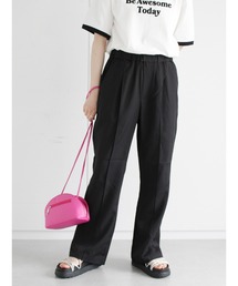 ehka sopo | センターシーム裾フレアパンツ(その他パンツ)