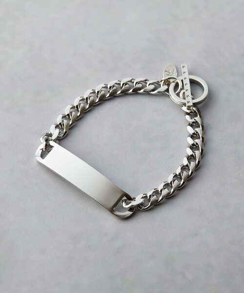 tk.TAKEO KIKUCHI（ティーケータケオキクチ）の「◆アソートチェーンブレスレット（ブレスレット・メンズ・ブラック/シルバー/ブラック系/シルバー系・00）」の4枚目の写真