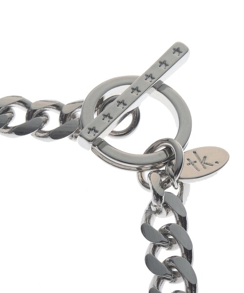 tk.TAKEO KIKUCHI（ティーケータケオキクチ）の「◆アソートチェーンブレスレット（ブレスレット・メンズ・ブラック/シルバー/ブラック系/シルバー系・00）」の7枚目の写真