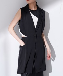 Solace | バックオープンテーラードベスト(ベスト)