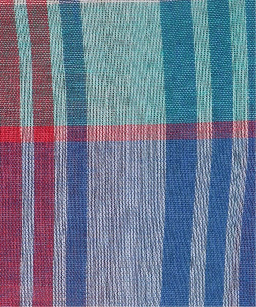 notch.（ノッチ）の「マドラスチェックイージーパンツ（その他パンツ・レディース・パープル/ブルー/ブラック・M）」の5枚目の写真