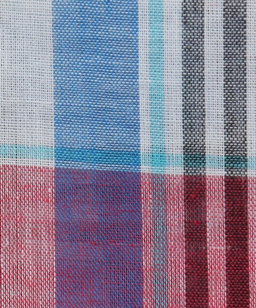 notch.（ノッチ）の「マドラスチェックイージーパンツ（その他パンツ・レディース・パープル/ブルー/ブラック・M）」の20枚目の写真