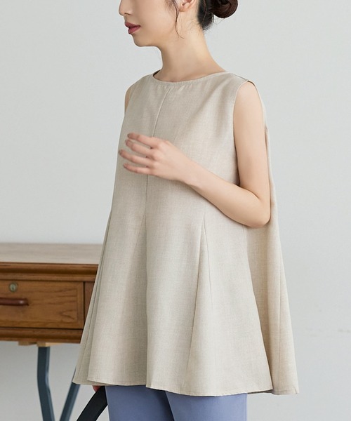 Kittle. キトル　新品未使用　ノースリーブ　チュニック　ブラウス　日本製 楽天市場】【SALE／50%OFF】UV ノースリーブチュニックトップス